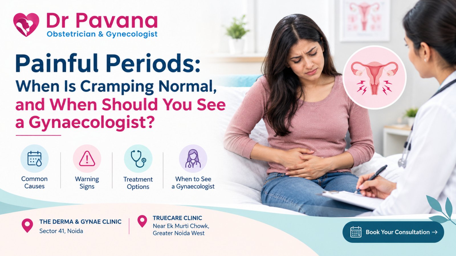 woman-consulting-gynaecologist-about-painful-periods-near-ek-murti-chowk
